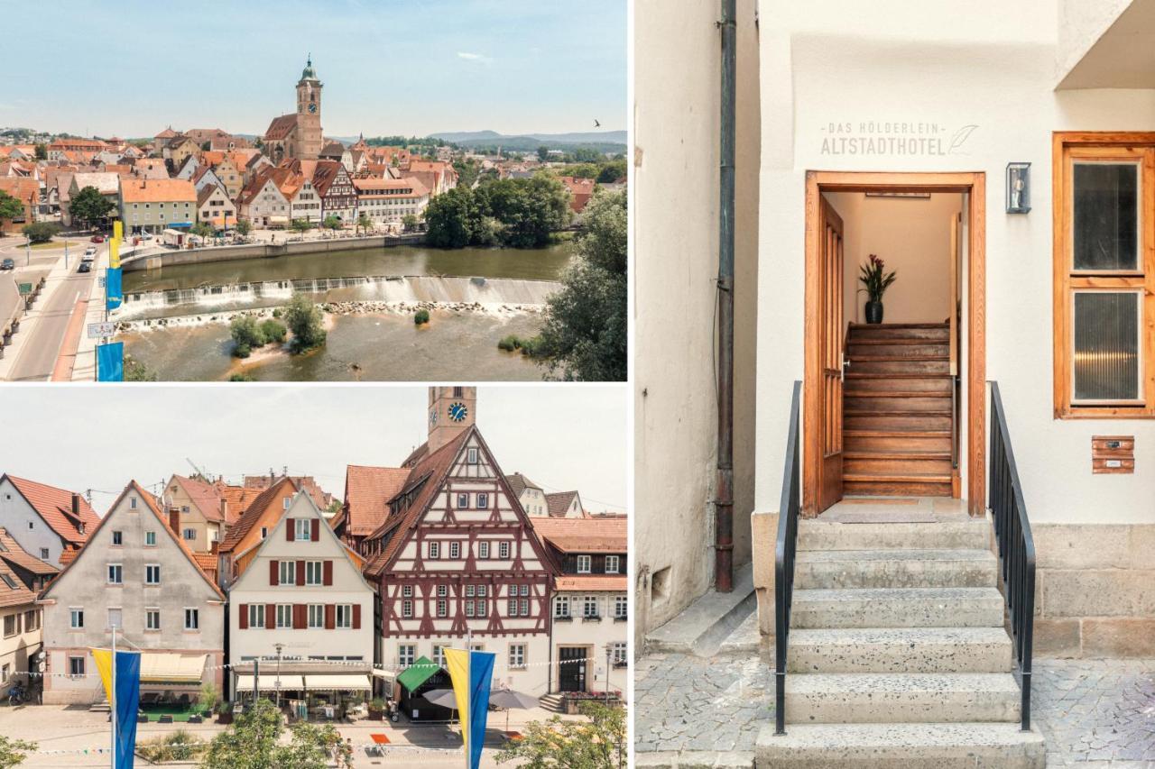 Das Hoelderlein - Altstadthotel Nurtingen Bagian luar foto